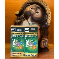 ABBOTT SURBEX ZINC B-PLUS 2 BOTS X 60'S FILM TAB EXP DATE 02/2027