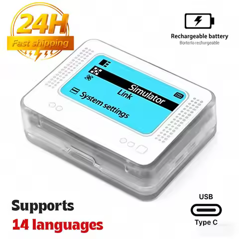 For Amiibo Chargeable Intelligent Simulator NFC Emulator Universal Writer for Switch2/Switch WiiU 3D