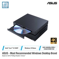 ASUS VivoMini VC66-CB5430ZN Intel® Core i5-9400T 8GB 2400MHz DDR4 NVME 256GB SSD Intel® UHD 630