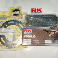 RK 428KLO ORING CHAIN + SPROCKET (YAMAHA R15)