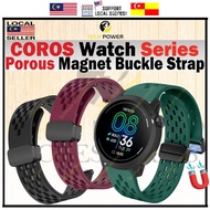 COROS Smart Watch Strap COROS Pace Pro/Pace 3/Apex 2 Pro/Apex Pro, Magnet Buckle Silicone Porous Str