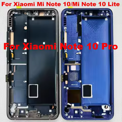 Original Amoled For Xiaomi Mi Note 10/Mi Note 10 Lite LCD Display Screen Touchl Digitizer Frame For