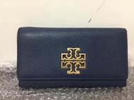 TORY BURCH Britten Smartphone 掀蓋式手拿長夾-藍色下標前請先告知 請勿直接下標