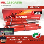 ABSORBER HEAVY DUTY GREBER PERODUA KELISA / KENARI