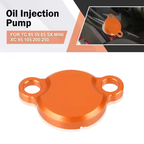 Motorcycle Aluminum FOR Husqvarna TC 85 50 65 SX MINI XC 85 105 200 250 Accessories Oil Injection Pu