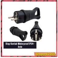 IP54 Outdoor Rubber Waterproof Socket Waterproof Electrical Plug/