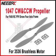 NEEBRC 1047 Propellers 10x4.7 Low Noise CW CCW Blade For Drone Accessories Diy F450 RC FPV Racing Dr