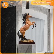 Homyl Horse Statue Big Standing Horse Statue Horse Figurine Statue Decorative Sculpture Table for Ta