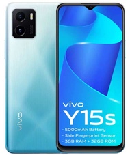 Vivo Y15s แรม3รอม32 เครื่องใหม่มือ1ของแท้100%แบตเตอรี่5000mAhชาร์จไว 10 W