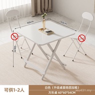 Simple Small Table Dining Table Table Square Table Outdoor Stall Eating Apartment Portable Round Tab