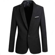 Men Blazer Slim Fit Formal Business Jacket Office Wedding Blazer For Men Korean Slack  Casual Men Ou
