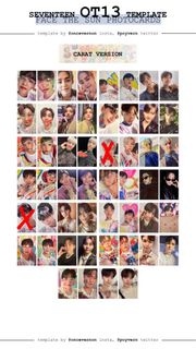 SEVENTEEN Face The Sun Carat ver  盤