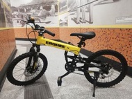 實拍相-20吋 EROADE摺疊單車折疊車 +變速 黑／黃色 1988元  包安裝／包送貨  bbcwpbike 20吋EROADE高檔中童摺疊單車鋁合金車架 變速+避震+摺疊+雙碟剎+快拆前輪 黃／