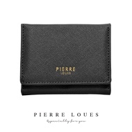 Pierre LOUES Women's Small Folding Wallet Wallet Premium PU Leather Wallet BAEOS