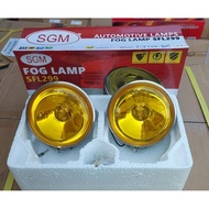 SFL-299 12V/24V YELLOW 4" FOG LAMP DOUBLE SGM