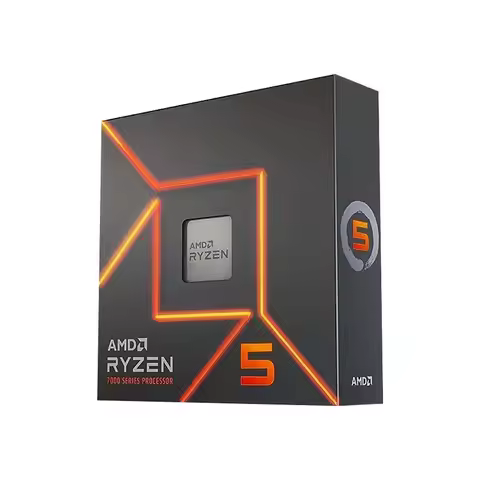 AMD New Ryzen 5 7600X CPU R5 7600X 4.7 GHz 6-Core 12-Thread 5NM L3=32M 100-000000593 Socket AM5 Seal