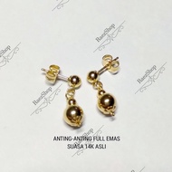 💥ANTING-ANTING FULL EMAS SUASA ASLI 14K (EMAS 585)