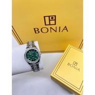 [ PREMIUM ITEMS✅] BONIA Jam Tangan Wanita Stainless Steel Rosegold Ladies Luxury Women Watches with 