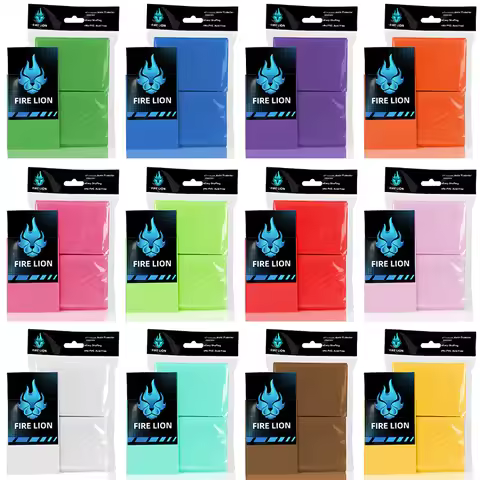 100PCS 66x91mm Matte Entertainment Card Sleeves Holder for TCG Cards Protector for MTG Card Sleeves