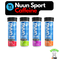 Nuun Hydration Electrolyte Sport  + Caffeine: เม็ดฟู่เกลือแร่แบบเม็ดผสมน้ำ