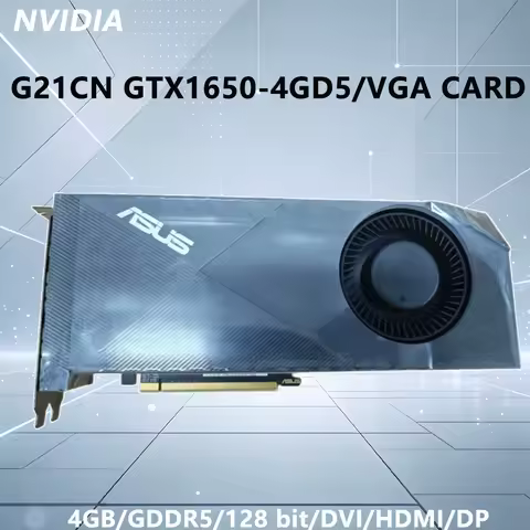 GTX 1650 4GB GPU NVIDIA G21CN GTX1650-4GD5/VGA Card Graphics Card Support 4GB GDDR5 HDMI DP DVI for