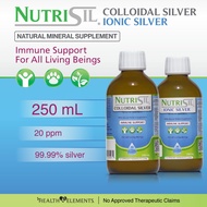 Nano Silver NutriSil (Colloidal/Ionic) 250mL