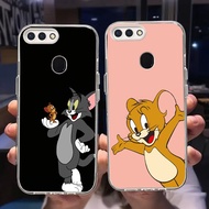 Soft Case for OPPO A12 A12s A5S A11k A7 T26 Cat Mouse