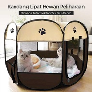 PET DRYING BOX PENGERING HEWAN KANDANG LIPAT ANJING KUCING PORTABLE