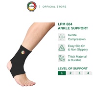 LPM Ankle Guard 604 Elastic Ankle Support Non Slippery Medically Approved Ankle Brace for Weak / Inj