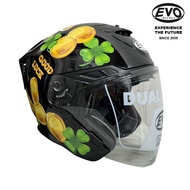 EVO RS9 Lucky Clover Helmet (FREE HEVIK HELMET BAG)