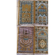 (WHOLESALE 10Pcs) AL JAZEERA PRAYER RUGS, size 35, 70cm Best Price Prostration Prayer Rugs - Travel 