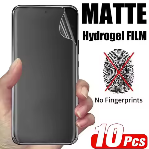 10PCS Matte Hydrogel Film for Honor Magic 8 7 6 5 Pro Lite RSR Porsche Screen Protector for Honor X9
