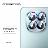 For Redmi Note 15Pro 5G Note15Pro 4G Note15 5G Note15 4G Glitter Ring Tempered Glass Camera Lens Pro