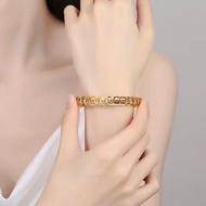 fsahion Bangle Coin Bangle Lucky Charm Bangle for Women free box.