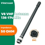 【TX-43】VHF Antenna 136-174MHz BNC Male 10W for Icom IC-V8 IC-V80 IC-V82 IC-V80E IC-V82 IC-V85 IC-V85