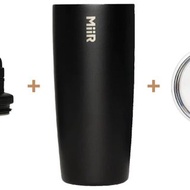 MiiR 雞尾酒 雪克杯組合 (調酒 上蓋+20oz隨行杯+滑蓋) - 經典黑