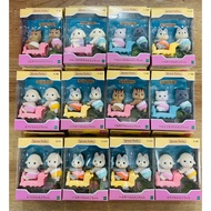 Authentic! Sylvanian Families Twin Baby Japanese Box Rare It Should Be Worth Collecting.