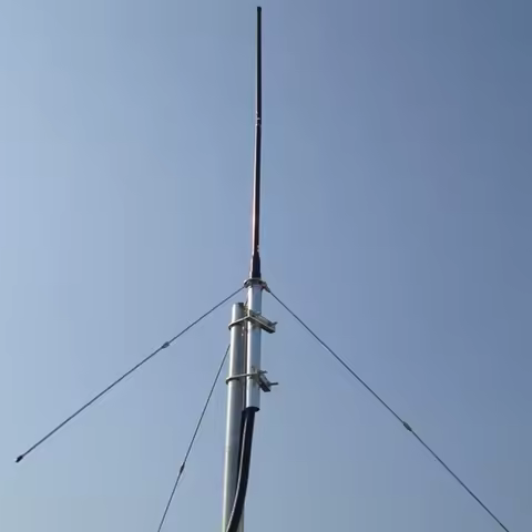 88 - 108 MHz Omni-directional Fiberglass Antenna outdoor VHF dipole fm antenna FM BROADCAST ANTENNA