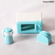 Dr85 1Set 0.05 Oven Microwave Mini Ringan Nyaman Disimpan Rumah Boneka