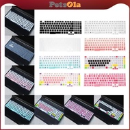 [PETSOLA] Keyboard Cover Thin Silicone for ASUS Fa706Iu Laptop Accessories Notebook