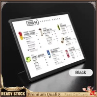 Ultra thin LED TV lightbox menu board LED lightbox restaurant menu board LED with light display
