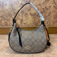 กระเป๋าสะพาย กระเป๋าสตรี  NEW Coach C6809 KLEO HOBO IN SIGNATURE CANVAS