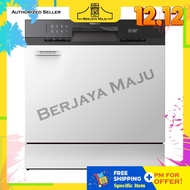 Toshiba 8 Place Settings With Turbo Heat Drying TableTop Dishwasher DW-08T3(S)MY