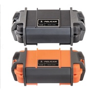 Pelican R20 Personal Utility Ruck Case Watertight Dustproof Hard Casing IP68 Rating (Black, Orange)
