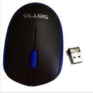 Sotta 2.4ghz optical 1200dpi clicky wireless Mouse for pc laptop tv w7 w-7