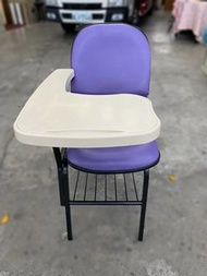 大慶二手家具 紫色皮製大學椅/餐椅/休閒椅/造型椅/戶外椅/洽談椅/會議椅