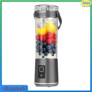 Gloryworld Lightweight Portable Juicer Portable Juicer Portable Cordless Travel Juicer Large Capacit