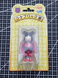 2022.7更新 全新 日本娃娃 名物 木製 芥子 系列 限定 参 コケブリック medicomtoy be@rbrick series  bearbrick 代 100% 芥子 熊仔 隱藏 絕版 擺