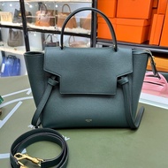 Celine Dark Green Belt bag Nano 鯰魚包 手提單肩斜孭三種用法💚