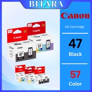 Canon Original Ink PG 47 CL 57 57s Ink Cartridge for Printer 410 470